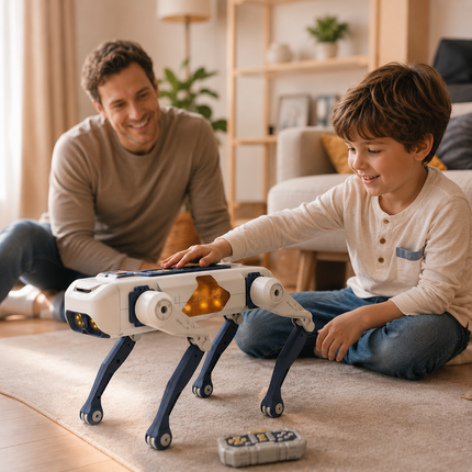 Perro Robot Control Por Voz 2444a-2 V