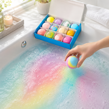 Bomba Para Baño X12 Unidades Con Sopresa Varios