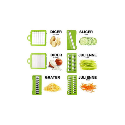 Rallador Picador Cortador De Alimentos Verduras Frutas  N/a
