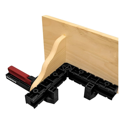 Escuadra Guia 90 Grados Regla Clampsquare Milescraft Negro