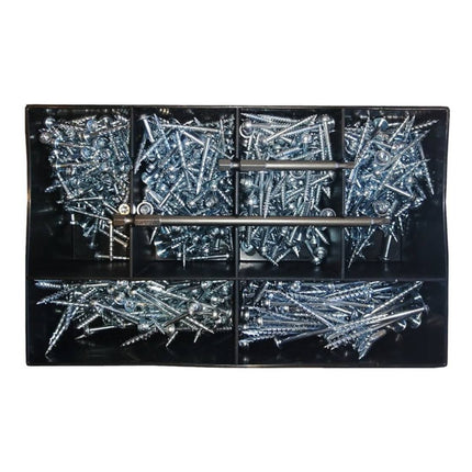 Kit Tornillos Torx 700 Unidades 6 Medidas + 2 Puntas