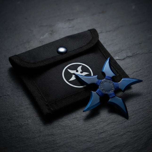 Estrella Ninja De Mano  Centella Azul  Azul
