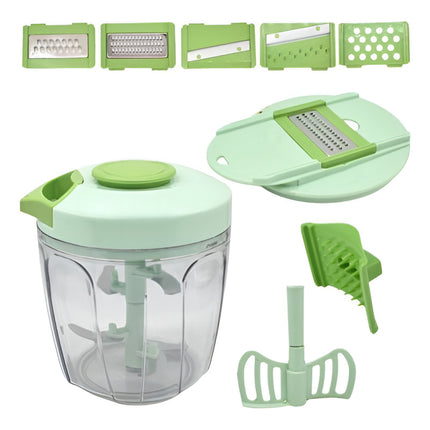 Multiprocesador Manual 900 Ml  Varios Cortes V