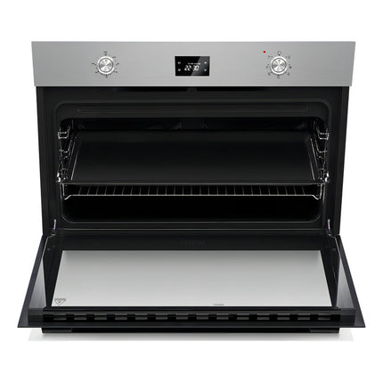 Horno Eléctrico De Empotrar Digital Heenx5900dig Enxuta Eh Color Plateado