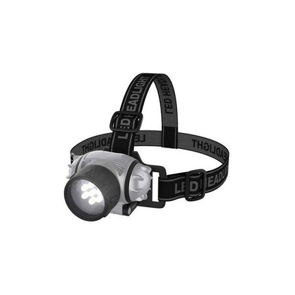 Linterna Minero 7 Led En Blister Gris
