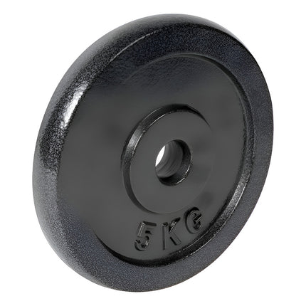 Discos De Hierro De 5 Kg Negro