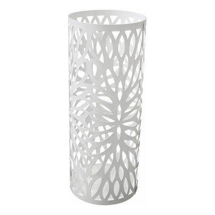 Paraguero Cilindrico 20x49cm Diseño Calado Surtido Blanco