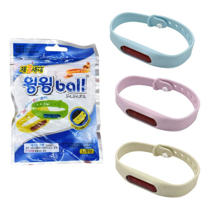 Pulsera Anti Mosquitos Repelente Mosquitos Ajustable V