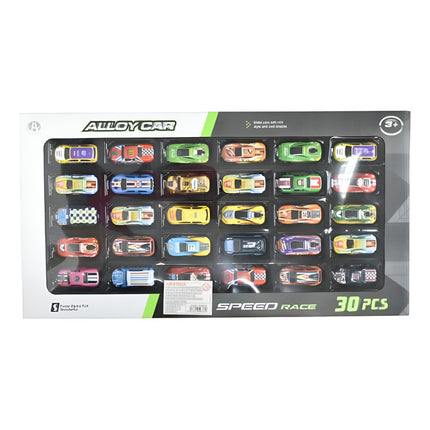 Set De Autos Metalizados X30 57x30cm X