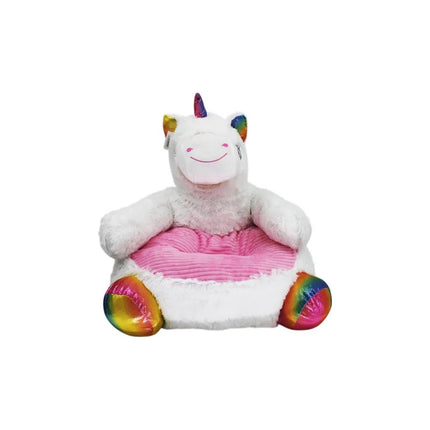 Sillon Puff Peluche Asiento Niño  Puff Infantil Unicornio