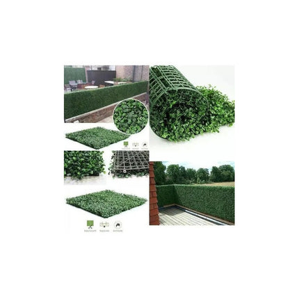 Panel Cesped Pasto Brojo Artificial Pared Jardin 60x40cm