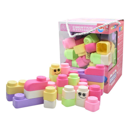 Bloques Flexibles En Caja Rosado 1