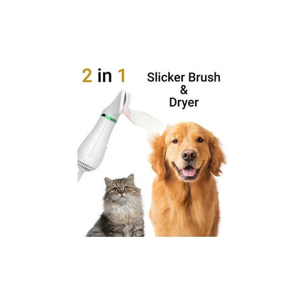 Secador De Pelo Y Cepillo Para Mascotas Gatos Perros 300w  N/a