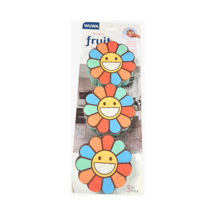 Esponjas Multiusos X 3 Vario Diseños Flor