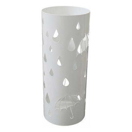 Paraguero Cilindrico 20x49cm Calado Surtido Blanco