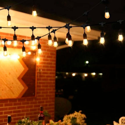 Guirnalda 10 Luces Led Calidas 5 Metros 220v Cálida