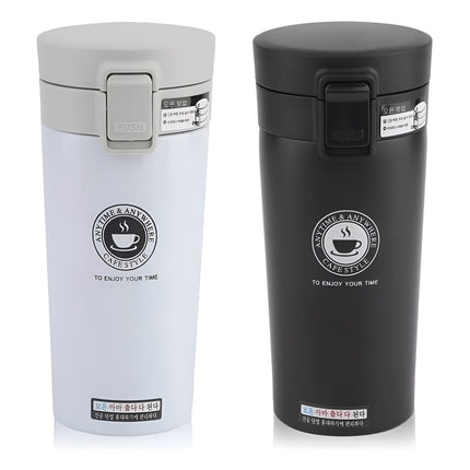 Vaso Termico Mug 500 Ml Con Tapa Grande Calidad 500 Ml