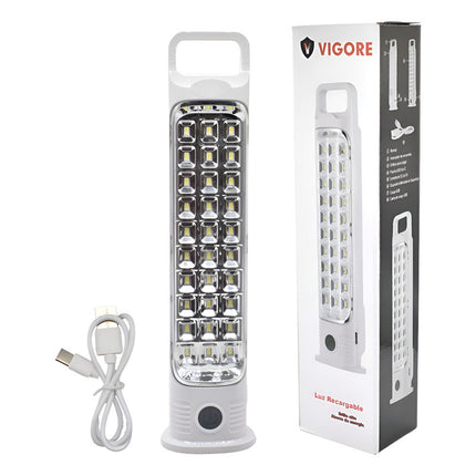 Luz De Emergencia Vigore El0045 Blanco