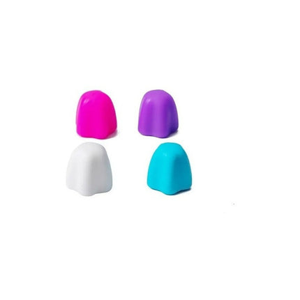 Tapa Para Pasta De Dientes Silicona Cierre Automático X 4