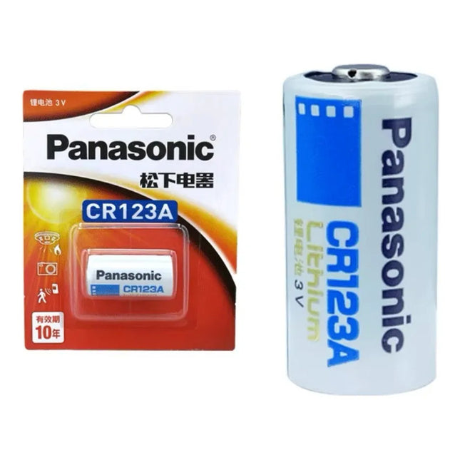 Pila Cr 123a Batería De Litio 3v Cilíndrica Alarma
