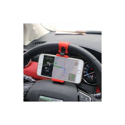 Soporte De Celular Para El Volante Del Auto -  Hasta 8.5 Cms
