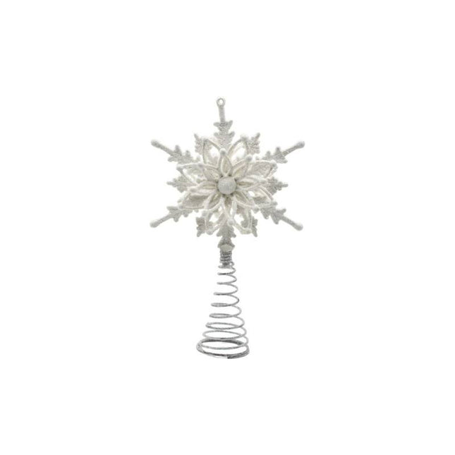 Puntero De Navidad Flor Brillante 20x12cm Ccm00138