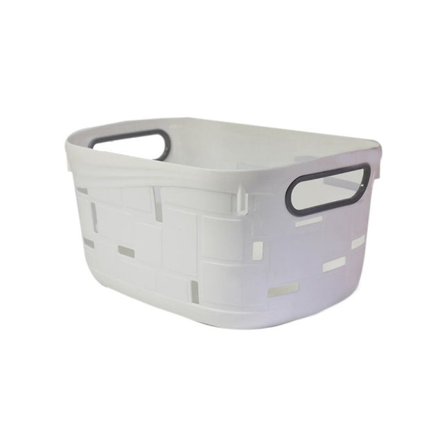 Canasto Organizador De Plástico 28.5x21x14 Cm V