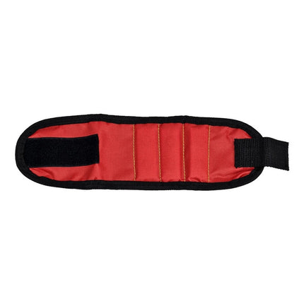 Pulsera Muñequera Magnetica Imán Sujetar Herramientas  Negro