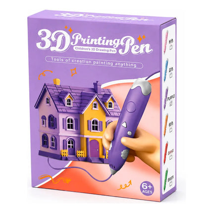 Lapicera Lapiz 3d De Impresion Con Filamento Nuevo Modelo Rosa