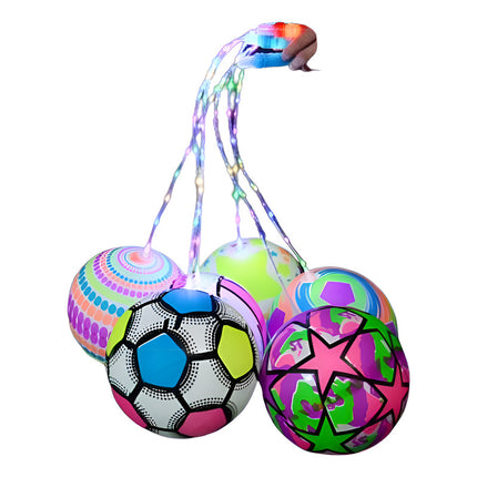 Pelota Globo Con Luz 22 Cm X