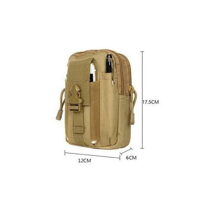 Bolso Riñonera Para Celular Pesca Camping 17.5 X 11 X 6 Cm Varios