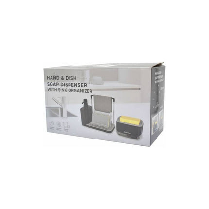 Set De Dispensadores De Jabon C/ Esponja Y Soporte Repasador X