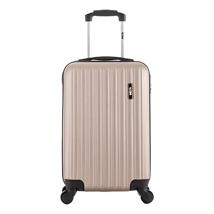 Valija Indra Champagne 55x34,5x23 Cm En Abs Champange