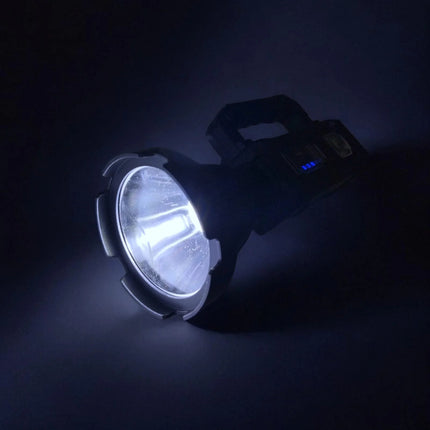 Foco Cazador Mediano W5109 Carga Solar O Usb Multifuncional