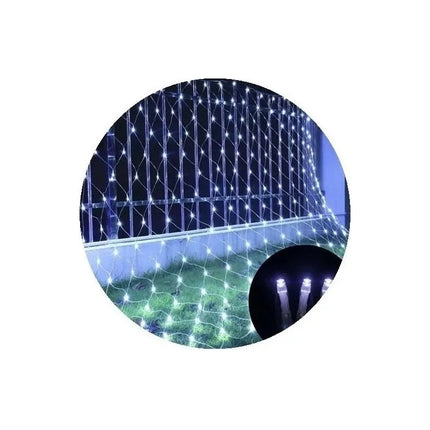 Guirnalda Red Cortina Led 1.5x1.5m Luces Blancas  Blanco Blanca