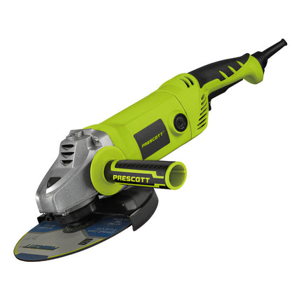 Amoladora 230mm 2400w Prescott Verde