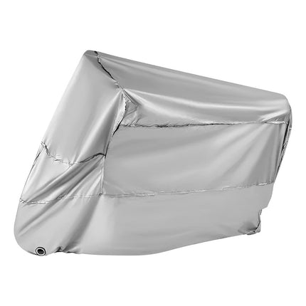 Funda Lona Cubre Moto Impermeable Anti Lluvia Polvo Uv  Xl Gris