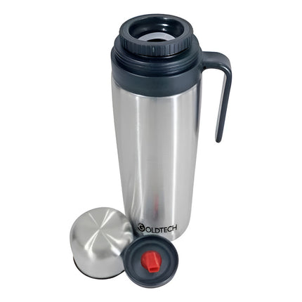 Termo Acero Inoxidable Goldtech 1lt Excelente Calidad Gris