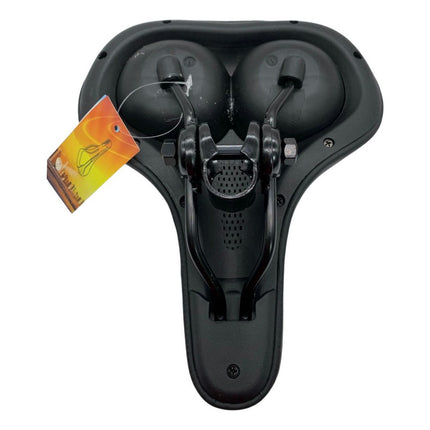 Asiento Sillín Para Bicicleta 26x20cm Cst00156 Negro