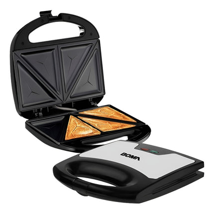 Sandwichera Boma  Potencia: 1200w Funcionamiento: 220v Negro