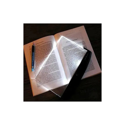 Luz De Lectura En Acrílico Viaje Medidas 172 X 145 Mm A Pila Blanco