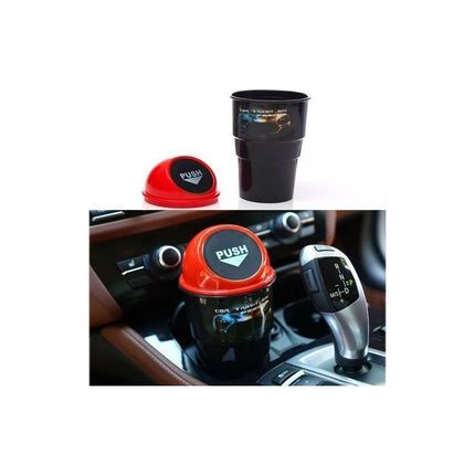 Recipiente Tacho Tipo Vaso Papelera Consola Puerta Auto 1