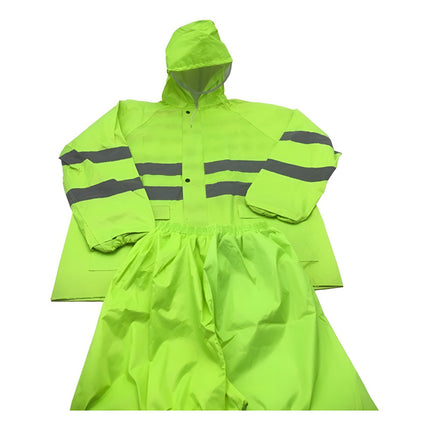 Equipo De Lluvia Reflectivo Verde O Naranja 103cm