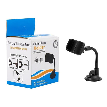 Soporte De Auto Para Celular Con Ventosa Flexible  E