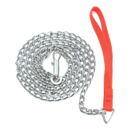 Cadena Perro Mascota Animal Paseo Con Mosquetón 2.5x48