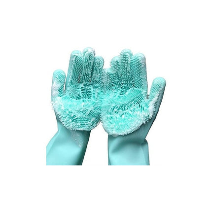 Guantes Con Esponja Incorporada Para Lavar Platos
