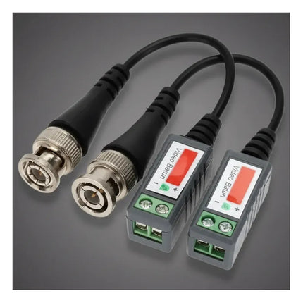 Video Balun X2 Cctv Para Cámaras De Seguridad