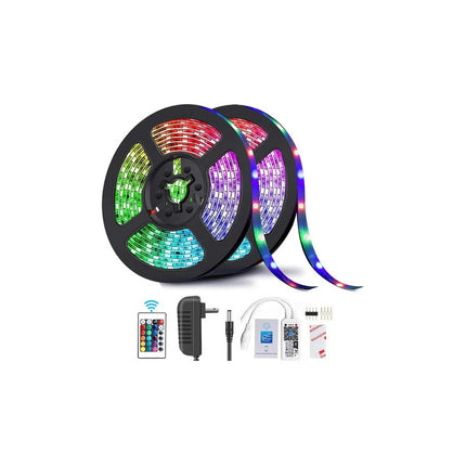 Tira Cinta Led 16 Colores 5m C/control Remoto Directo A 220v Varios