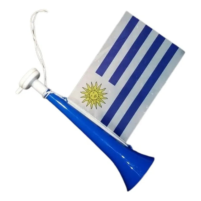 Corneta De Uruguay 28 Cm Pt9304 Celeste