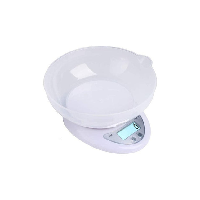 Balanza De Cocina  Electrónica Hasta  5 Kg/1 G. 2aaa  Blanco